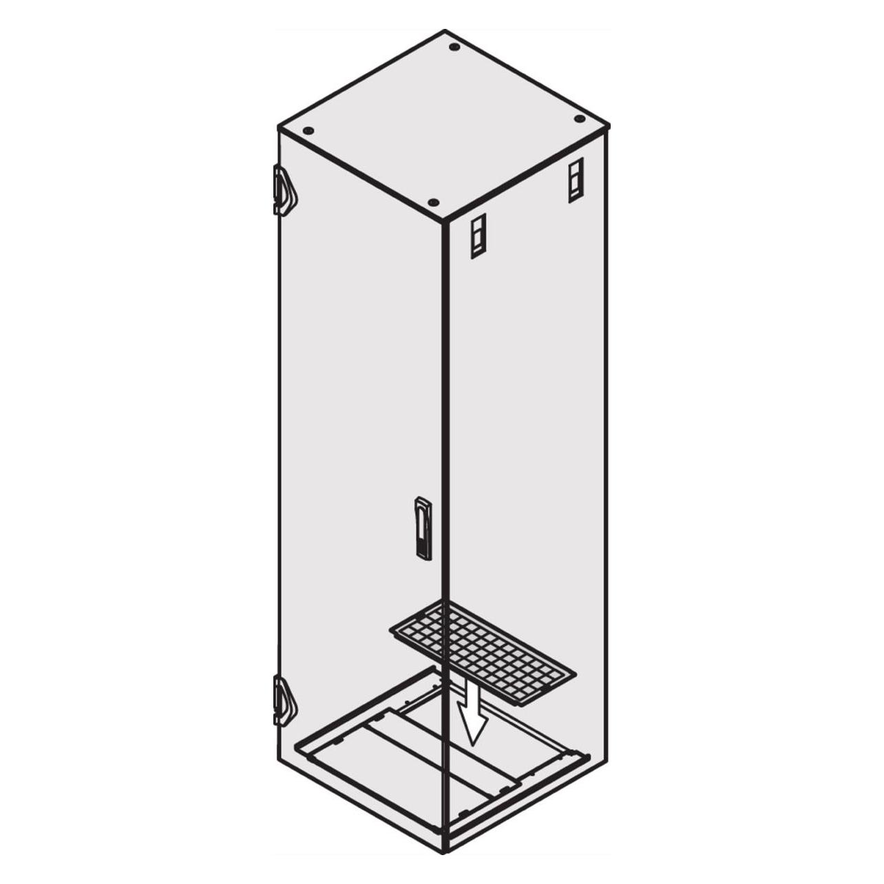 Schroff Filter Kit Base Plate (24630102)