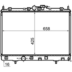 Kühler Motorkühlung MAHLE CR 1073 000S