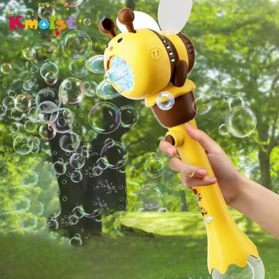 Uplift Treasures Automatic Light Up Bubble Machine For Kids white Upgraded