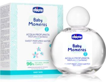 Chicco Baby Moments Sweet Perfumed Water Eau de Parfum para bebés 0+ 100 ml. Baby Moments Sweet Perfumed Water