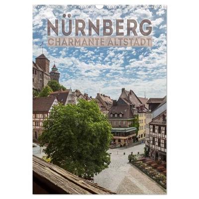 NÜRNBERG Charmante Altstadt (Wandkalender 2027 DIN A3 hoch), CALVENDO Monatskalender