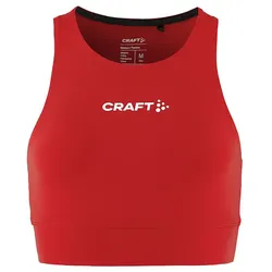 CRAFT Rush 2.0 Crop-Top Damen 430000 - bright red M