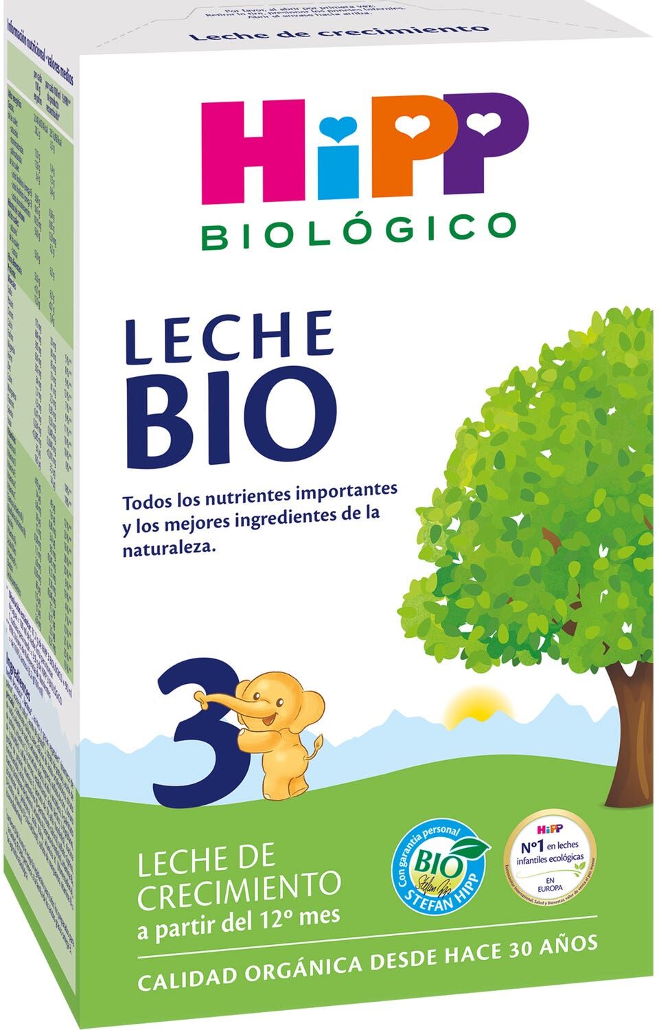 Hipp Leche 3 de Crecimiento Bio 500 g