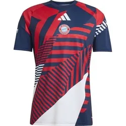 ADIDAS Herren Fantrikot FC Bayern München 26/27 Pre-Match, Größe XS in Blau Blau