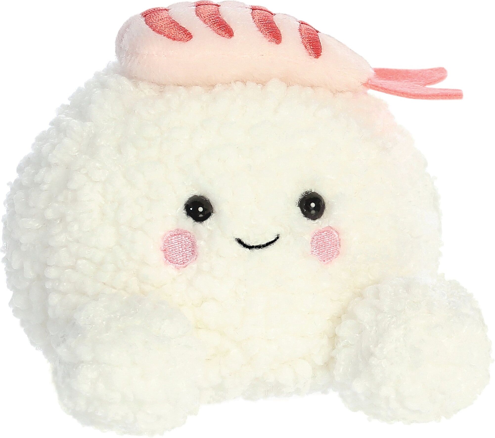 Aurora Palm Pals 5" Plush - Ebi Shrimp Sushi for Kids, Eco-Friendly, 5 inches