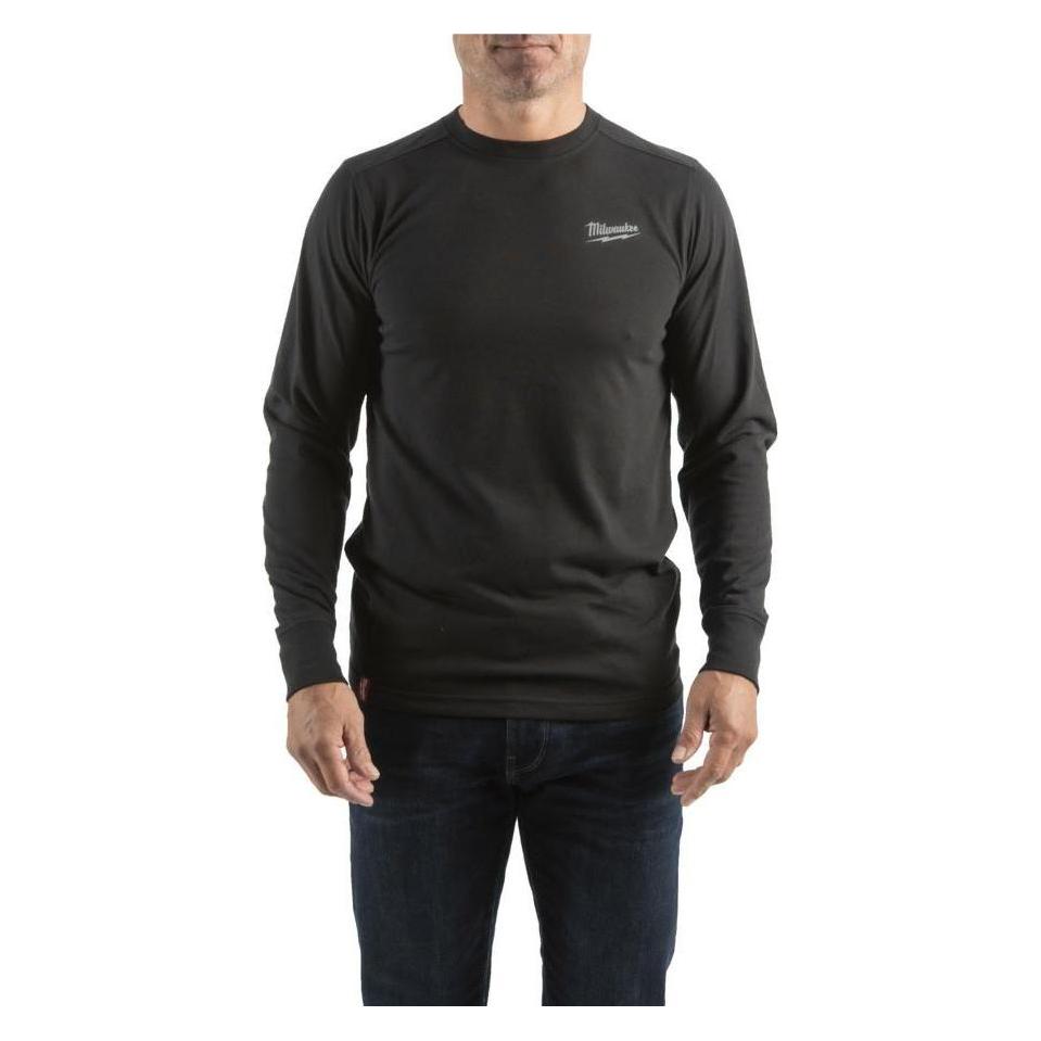 GCS Langarm-T-Shirt - Schwarz Htlsbl-Xxl (XXL) (986043)