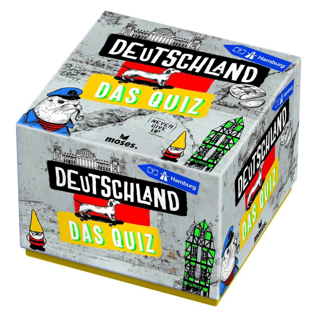 Moses MOS90364 - Deutschland - Das Quiz, 2-6 Spieler, ab 12 Jahren (DE-Ausgabe) (Deutsch, 2 - 6 Spieler) (MOS90364)