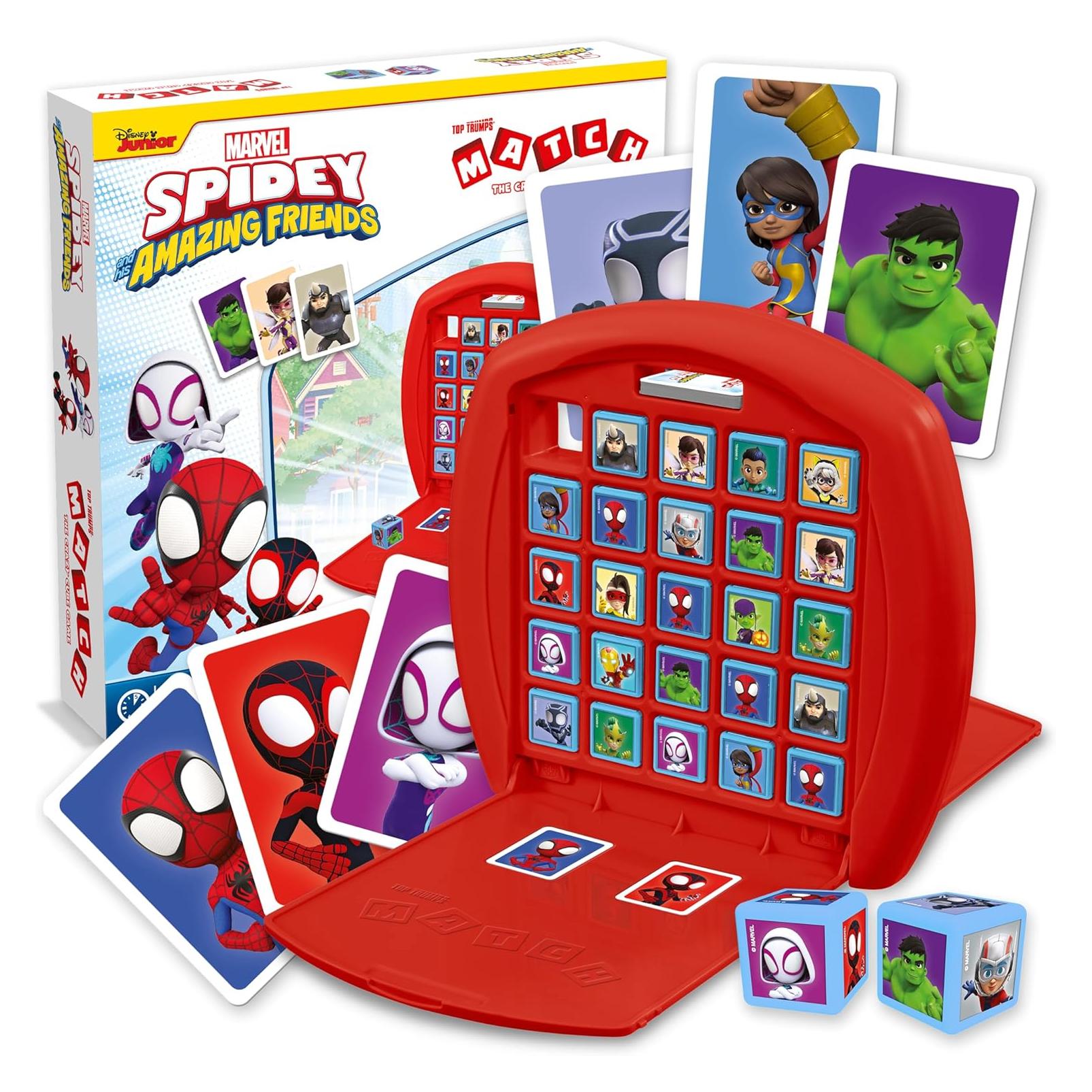 Winning Moves Match Spidey & Friends (Multilingual, 2 Spieler) (53602073)