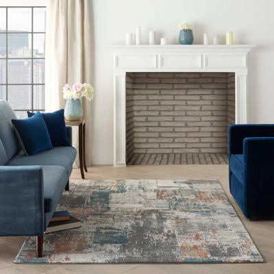 Nourison Ludlow Abstract Modern Area Rug