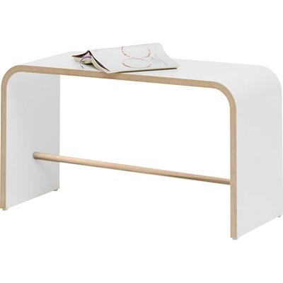 Sitzbank TOJO "Tojo-sit", weiß, B:70cm H:40cm T:30cm, Sitzbänke, Sitzbank Garderobenbank, als Sitzbank, Hocker oder Beistelltisch, in zwei Farben, Breite 70 cm