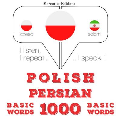 Polski - perski: 1000 podstawowych słów - JM Gardner, Audio, 9782821131828