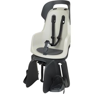 bobike Fahrrad-Kindersitz GO Maxi MIK-HD, 9 - 22 kg Traglast, grau, Gepäckträgermontage