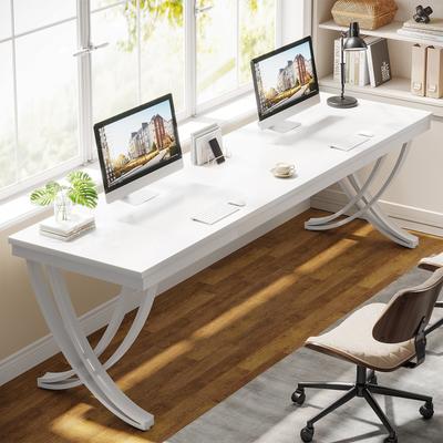 Bluebell 78'' Computer Desk for Home Office, Rectangular Writting Table for Study Room