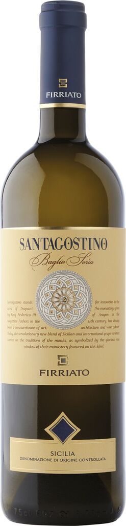 Santagostino Bianco Baglio Soria Sicilia IGT 2025 Firriato