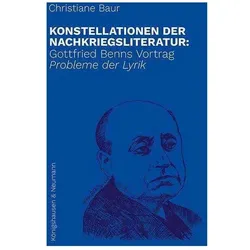 Konstellationen der Nachkriegsliteratur, Sachbücher von Christiane Baur
