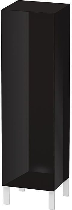 Duravit L-Cube Halbhochschrank LC1190L4040 individual, Tür links, schwarz hochglanz