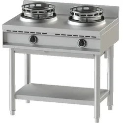 KBS Gastrotechnik Wokherd 2 Brenner Wand-Modell 2x13kW