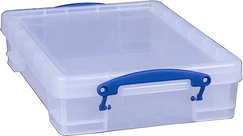 Really Use Box Useful Box Aufbewahrungsbox 4 Liter, transparent klar