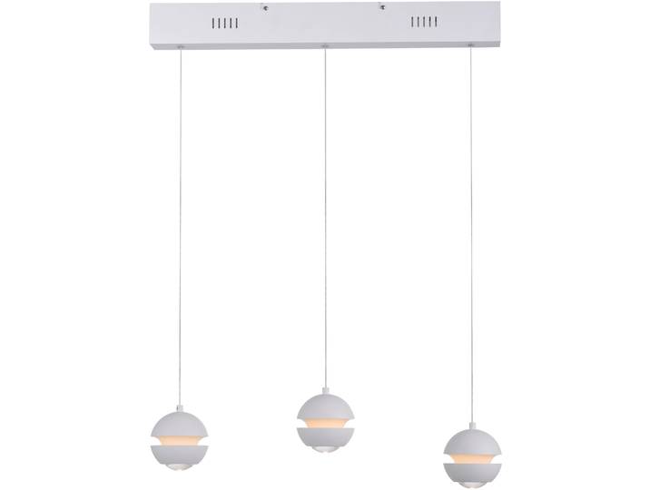 LED Pendelleuchte LINI , weiß, 3, H: 22cm, 1 Stk., SCHÖNER WOHNEN-KOLLEKTION, Leuchten, SCHÖNER WOHNEN Kollektion, 3-Stufen Dimmer, Comfort-Lift, LED Pendelleuchte
