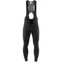 Craft, Herren, Velohosen, Ideal Pro Wind Bib Tights Pad (XL), Schwarz