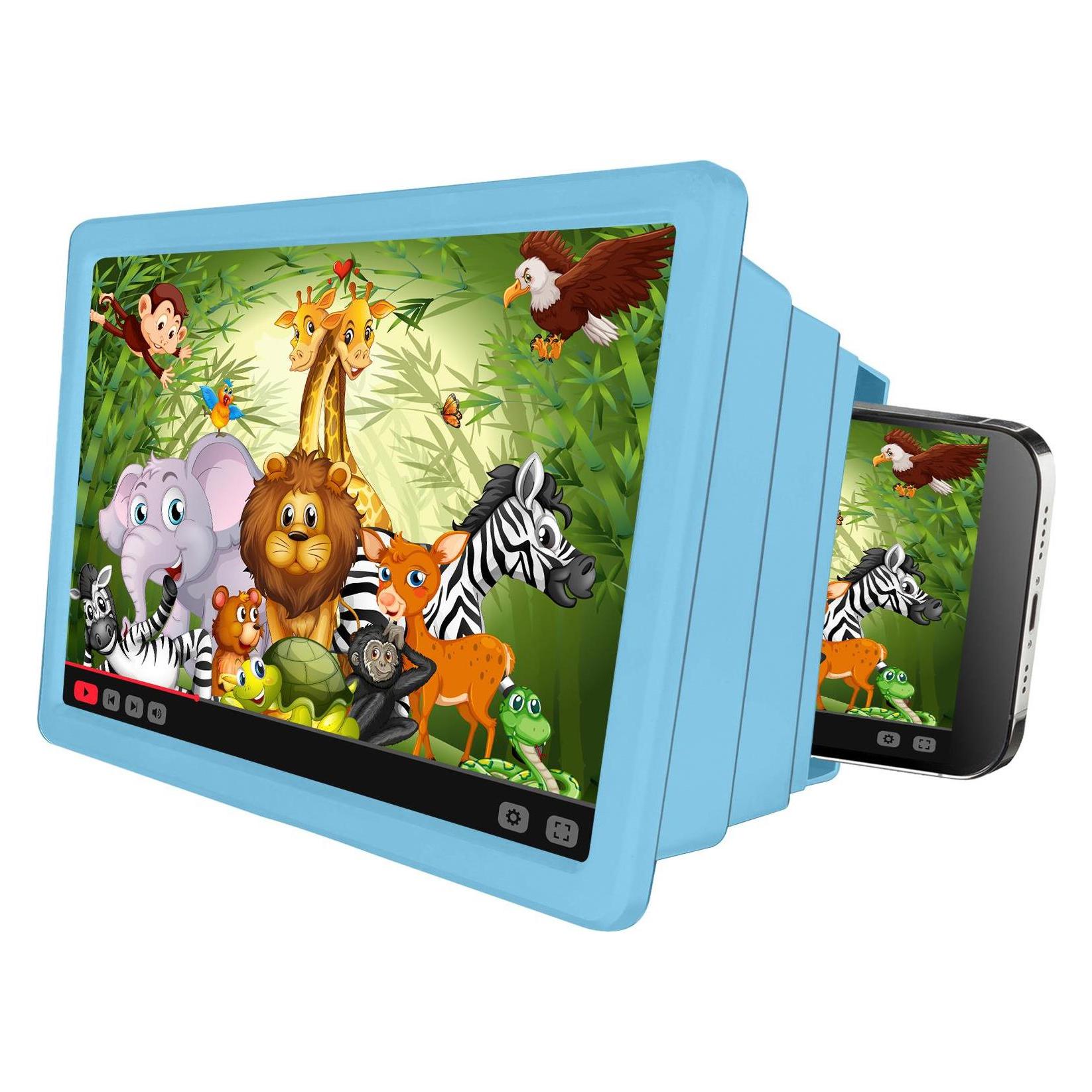 Celly Screen Magnifier Kids Pink (KIDSMOVIEBL)