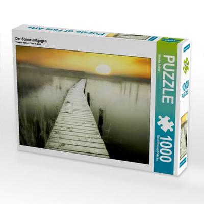 CALVENDO Puzzle Der Sonne entgegen 1000 Teile Puzzle quer | 1000 Teile Lege-Größe 64 × 48 cm Foto-Puzzle für glückliche Stunden