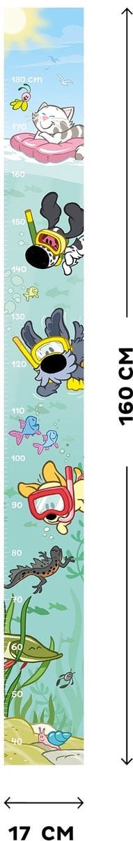 Woezel & Pip Groeimeter Onder water voor kinderen