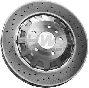 Shw Performance Bremsscheibe Crx41991 Hinterachse Gelocht 350mm 32mm Für Lotus