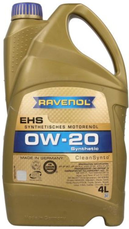 Motoröl RAVENOL 1111113 EHS 0W20 4L