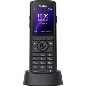 Yealink AX86R Telefon, schwarz, schnurlos, mit WLAN, Bluetooth