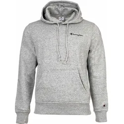 Champion Herren Sweatshirt mit Kapuze - Hooded Sweatshirt, Heavy Soft, Fleece, gesticktes Logo Hellgrau / XL