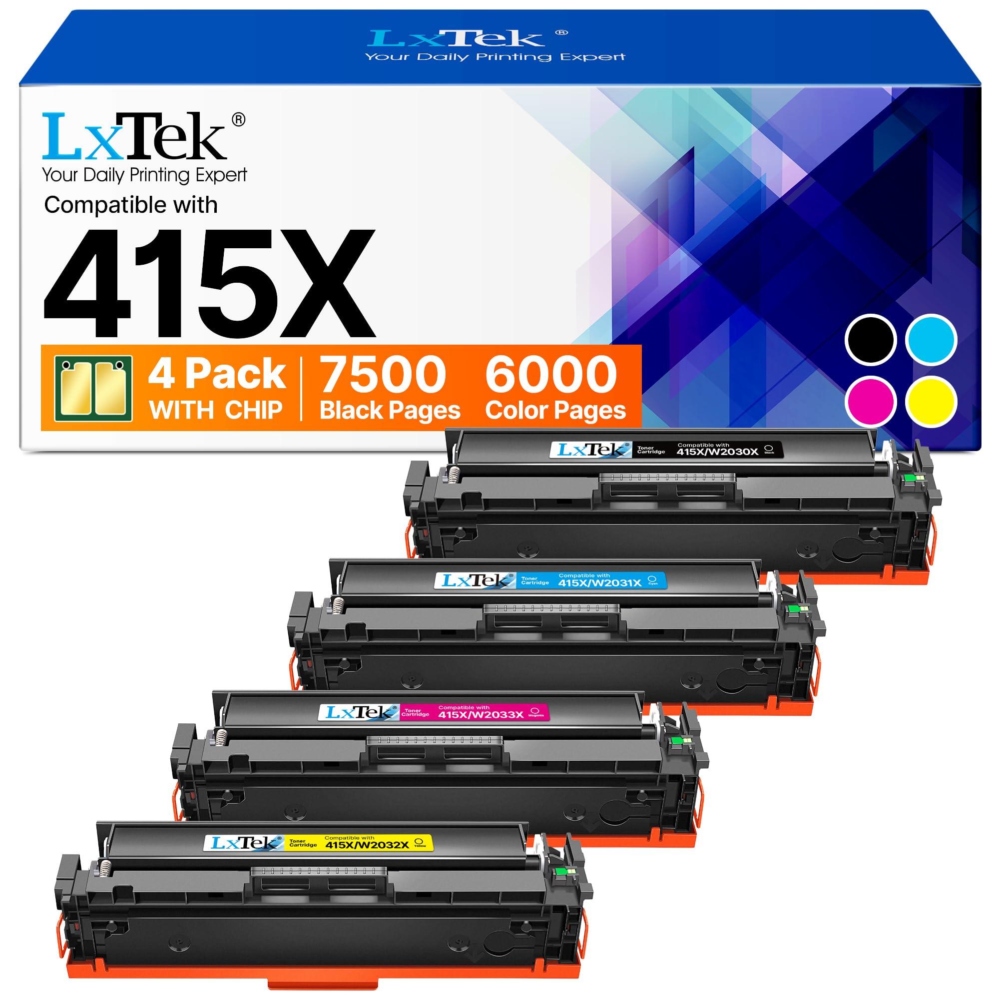 415X Toner Multipack für HP Color LaserJet Pro MFP M479FDW, 4 Patronen