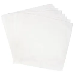 buttinette Stoffservietten, weiß, 45 x 45 cm, 8 Stück