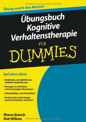 Parsloe - Übungsbuch Kognitive Verhaltenstherapie für Dummies (Fur Dummies) - Preis vom 09.10.2026 07:28:09 h
