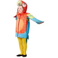 Kinder-Weste "Papagei", bunt