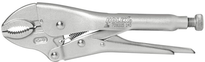 HOLEX Pince-étau universelle, forme de la mâchoire ovale 115 mm (708005 115)