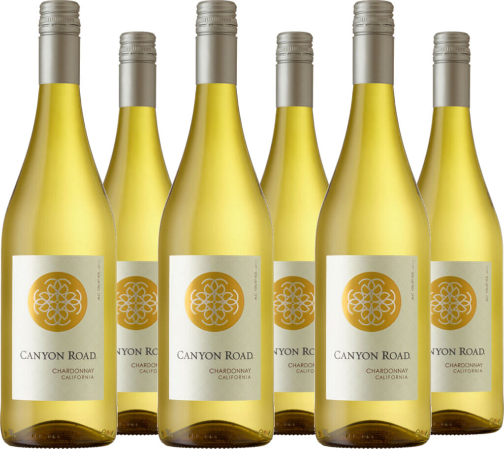 6er Vorteilspaket Chardonnay Canyon Road  - Canyon Road Winery