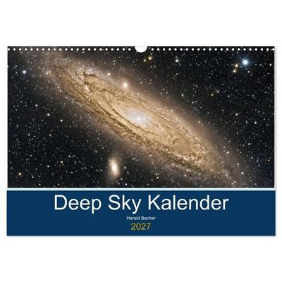 Deep Sky Kalender (Wandkalender 2027 DIN A3 quer), CALVENDO Monatskalender