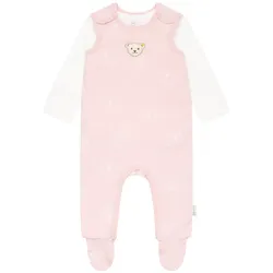 Steiff - Baby - Gr. 86 - rosa/print