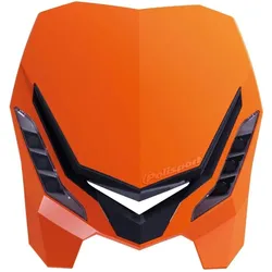 Polisport, Motorrad Zubehör, Frontscheinwerfer Modell E-Blaze LED (Led-Lampe) Orange