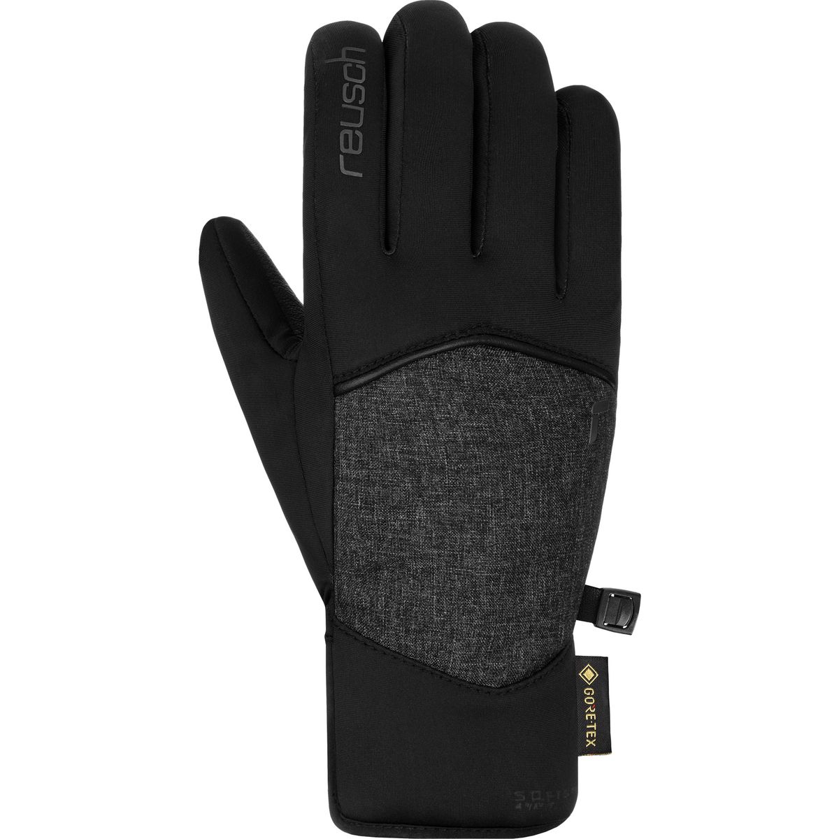 Reusch Amira Gore-tex black / black melange (7721) 8,5 6431389-7721-8,5