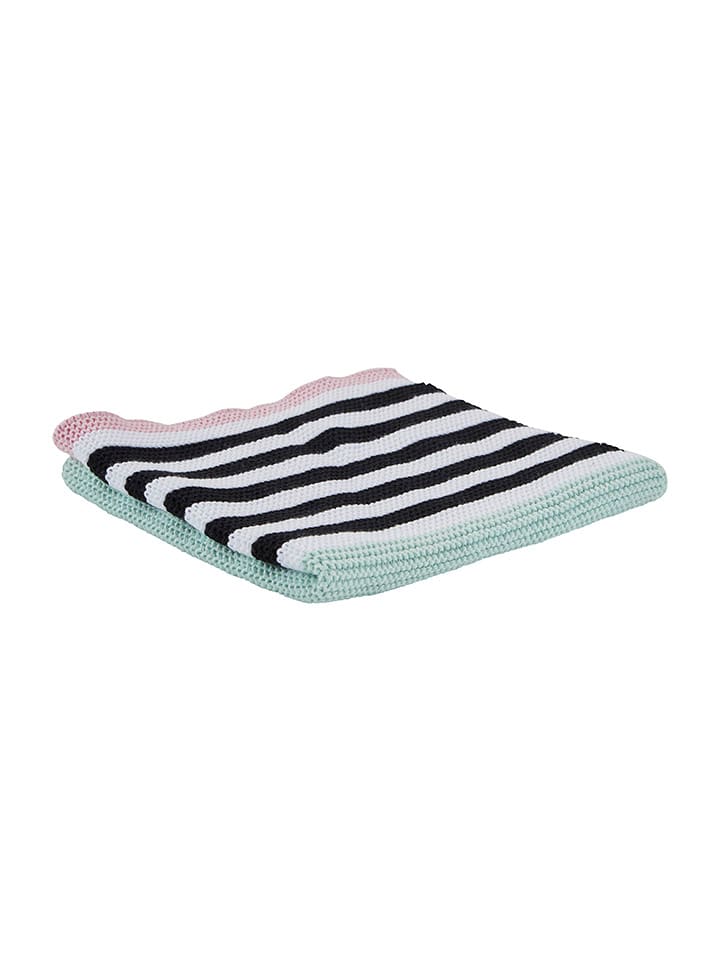 Miss Étoile Geschirrtuch in Türkis - (L)30 x (B)30 cm - onesize