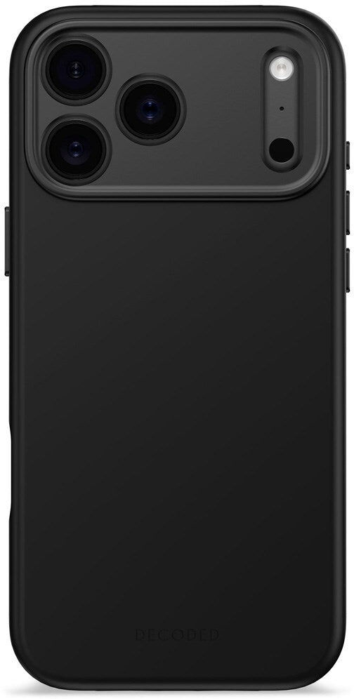 iPhone 17 Pro Max - Decoded Silikone Cover - MagSafe Kompatibel - Phantom Black