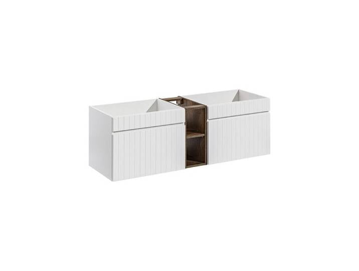Ensemble meubles sous vasque - 140 cm - Emblematic White