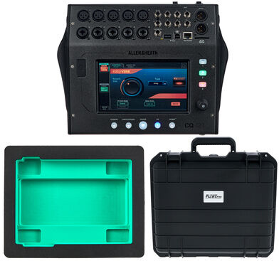 Allen & Heath CQ12T Inlay Case Bundle Noir