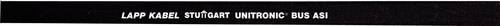 LAPP 2170372/100 Busleitung UNITRONIC BUS 2 x 2.5mm² Schwarz 100m