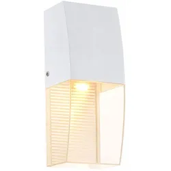 Design LED Außen Wand Lampe Garten Terrassen Fassaden Leuchte DOWN Strahler weiß ́Eglo 95991