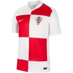 NIKE Herren Fantrikot Kroatien 2024 Stadium Home, Größe XL in Weiß Weiß