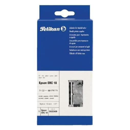 Pelikan Epson Kassen-Farbband ERC18 violett (1011410049)