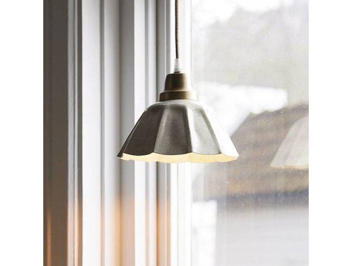 PR Home Hängeleuchte Ester, offwhite, Ø 17 cm, Stecker Ester, weiß / opal, für Wohn- / Esszimmer, Metall, Vintage, Hängelampen mit Stecker